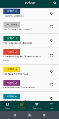 Bus2 - Horários de Ônibus em Tempo Real android App screenshot 14